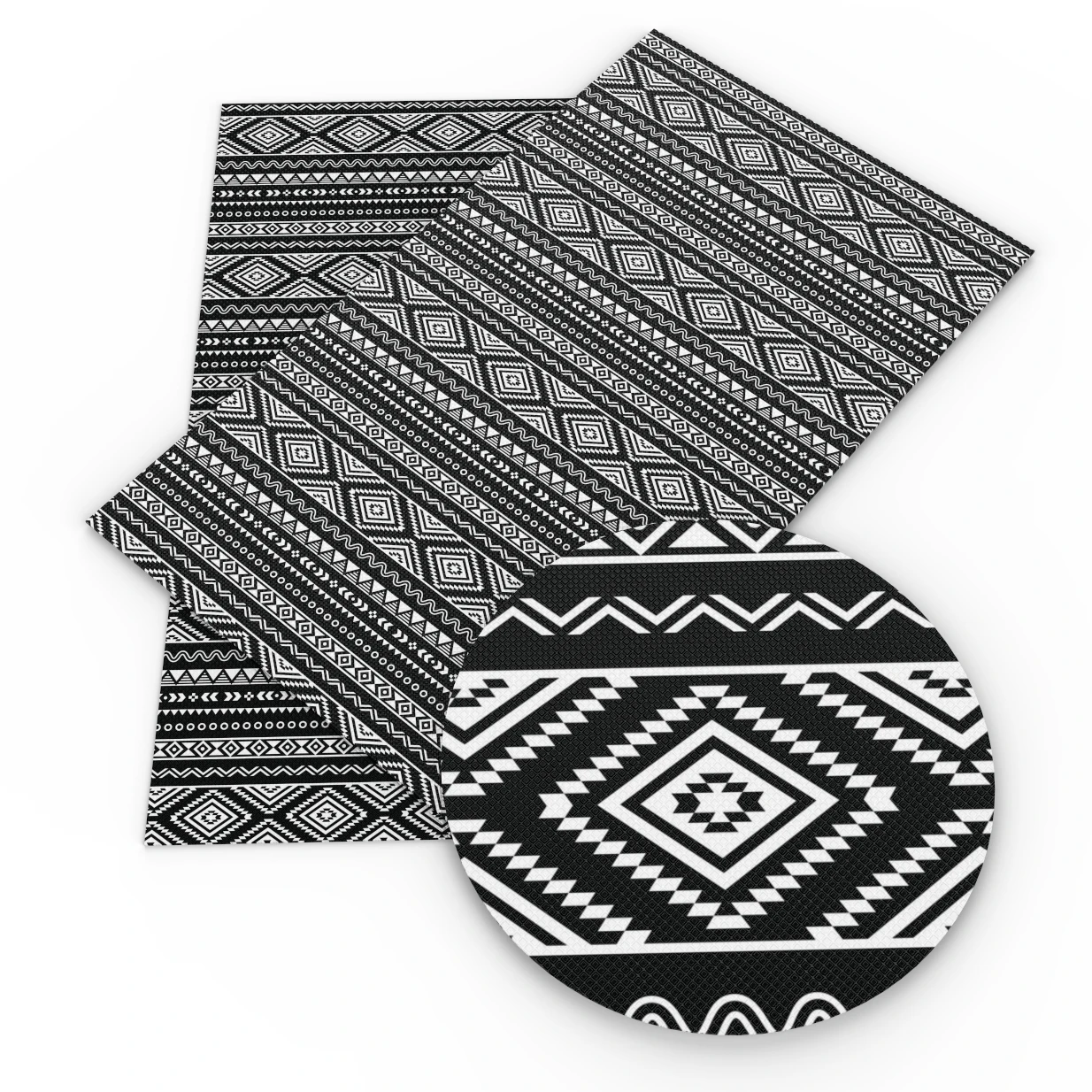 New 20*33cm Stripe Halloween Faux Synthetic Leather For Bow-knot bags Wallet Phone Case Scrapbook DIY,1Yc7506