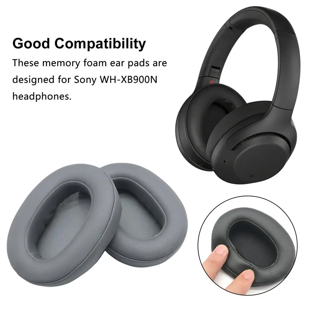 Substituição almofadas de ouvido almofada para sony WH-XB900N alta qualidade macio e confortável fones ouvido almofadas capa para sony whxb900n