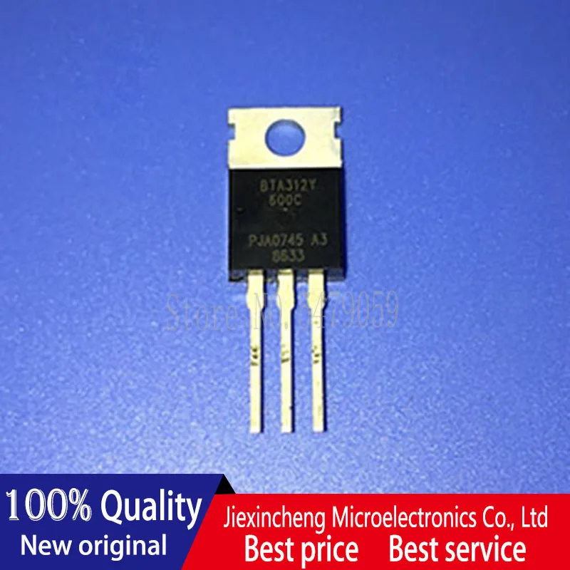 10Pcs BTA312Y-800C BTA312Y BTA312Y800C 800V 12A TO220 Nieuwe Originele