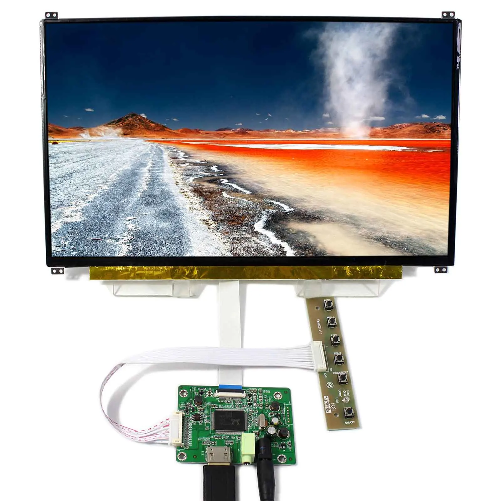 

HD MI LCD Controller Board With 13.3inch 1920x1080 N133HSE EDP IPS LCD Screen