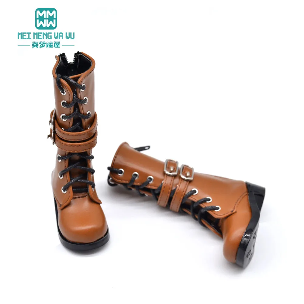 Fits 43--45CM 1/4 MSD BJD doll accessoreis toys Ball Jointed Doll Fashion Martin boots, high-heeled shoes