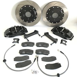 Jekit front 4pots 5200 Brake Calipers Rotors 330*28mm  fit for abarth 500 front rim 17