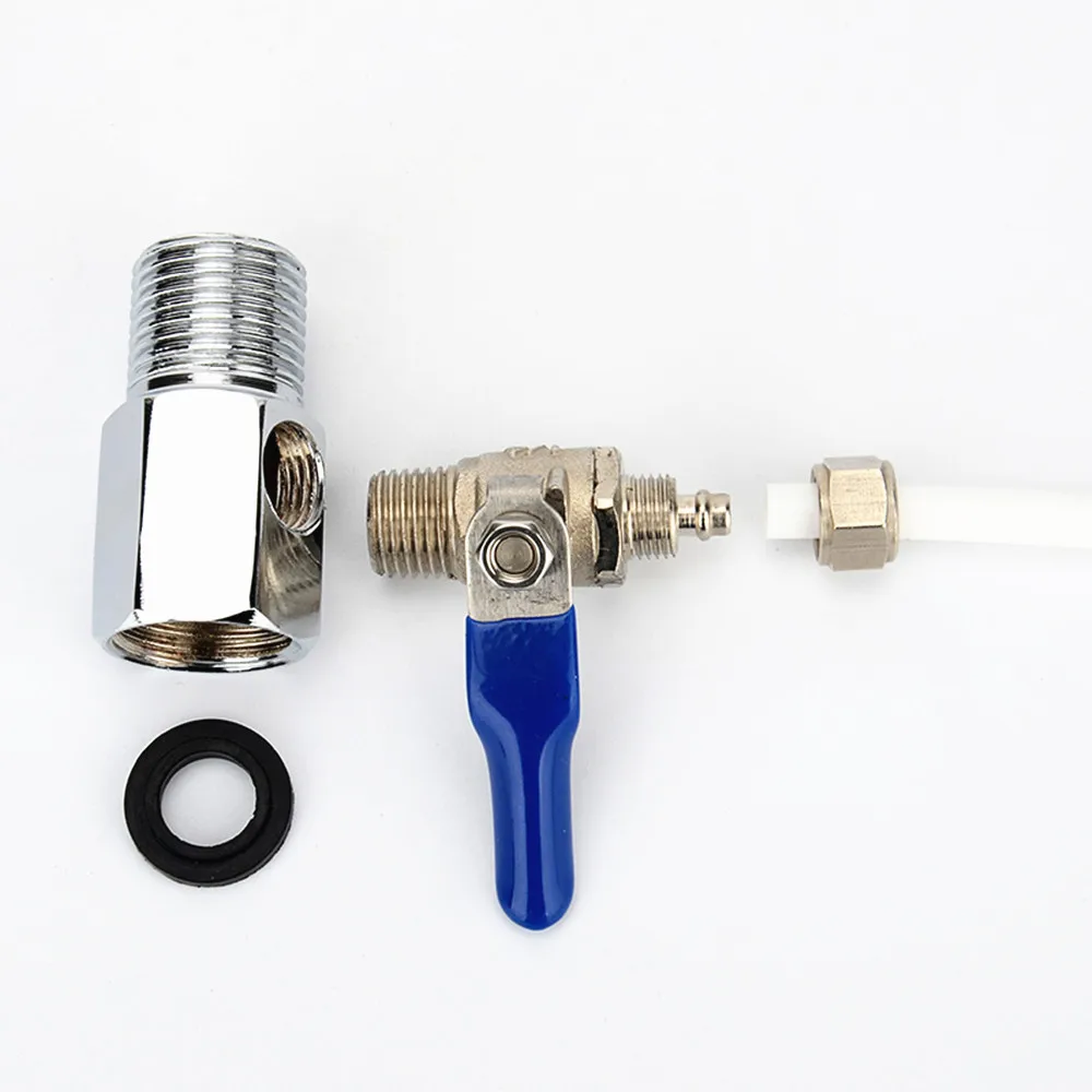 1PCS Water Purifier Reverse Osmosis Tee Inlet Ball Valve Set 1/2\