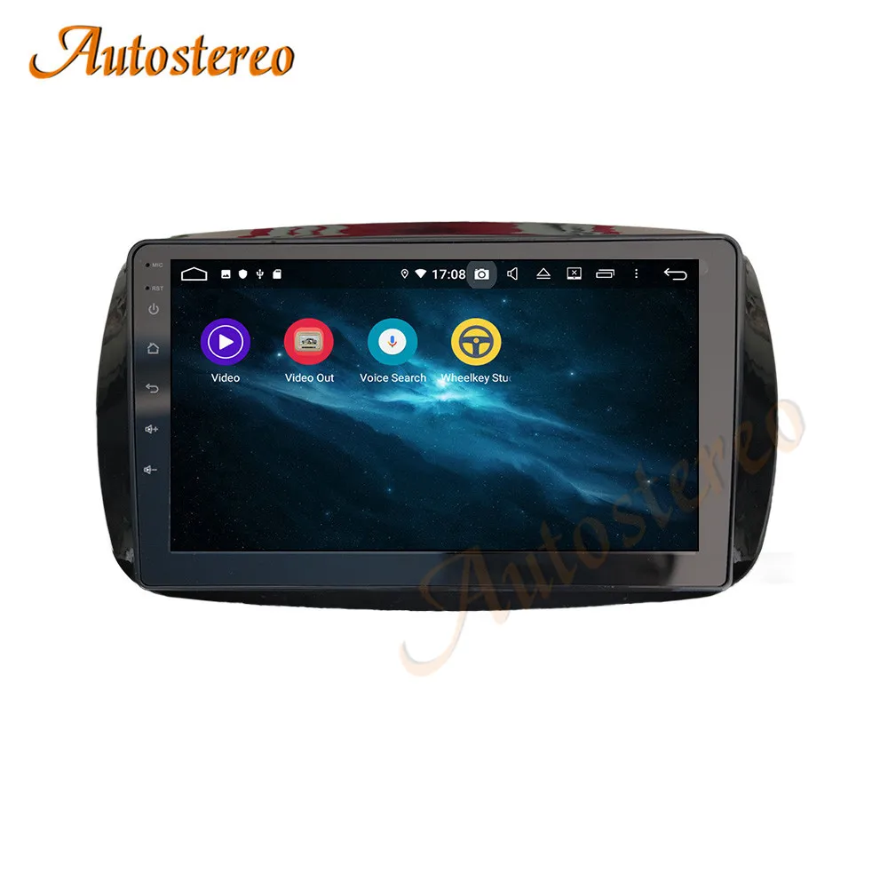 For Mercedes Benz Smart 2016+ DSP Android 10.0 Car No DVD Player GPS Map Navigation Stereo HeadUnit Multimedia Player Auto Radio