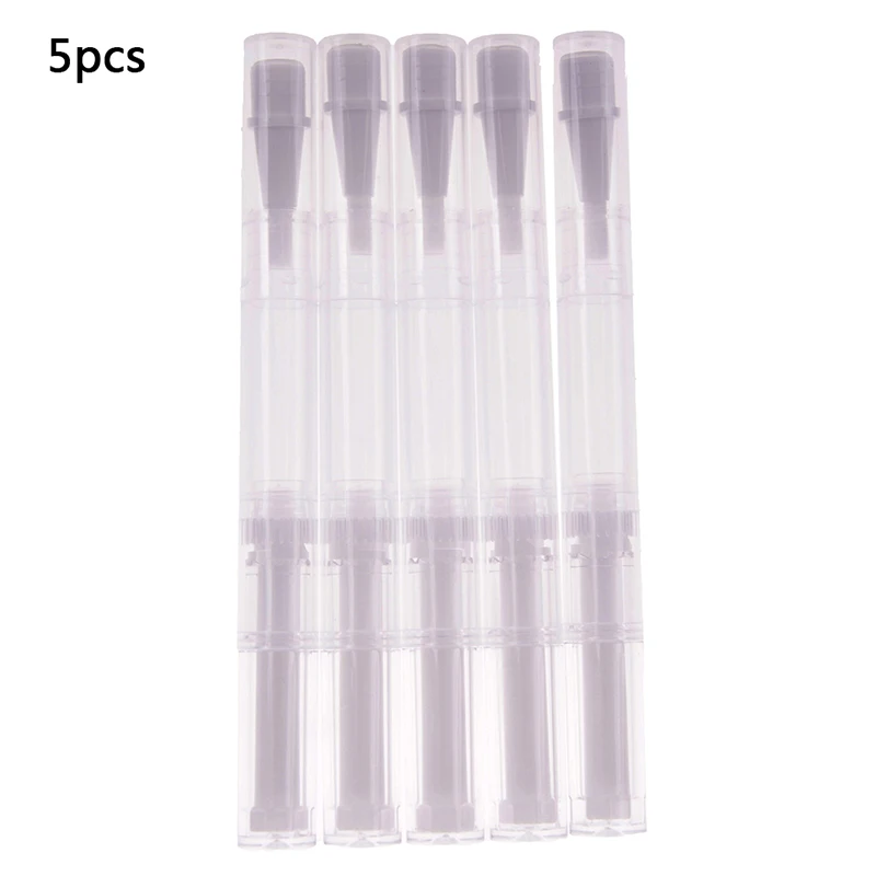 2/3/5pcs Refillable Bottles 2.5ml Empty Twist Pen Cuticle Revitalizer Nutrition Oil Nail Art Treatment Manicure Soften Pen Tool