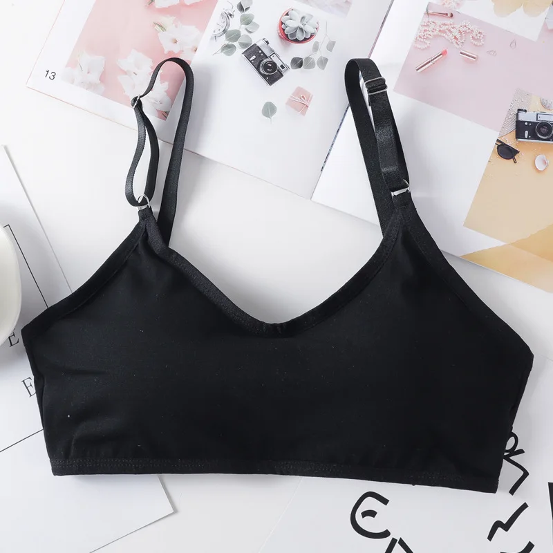 Solid Color Sexy Bra for Women Thin Strap Push Up Bras Wire One-piece Wrapped Chest Underwear Slim Fit Cozy Female Bra