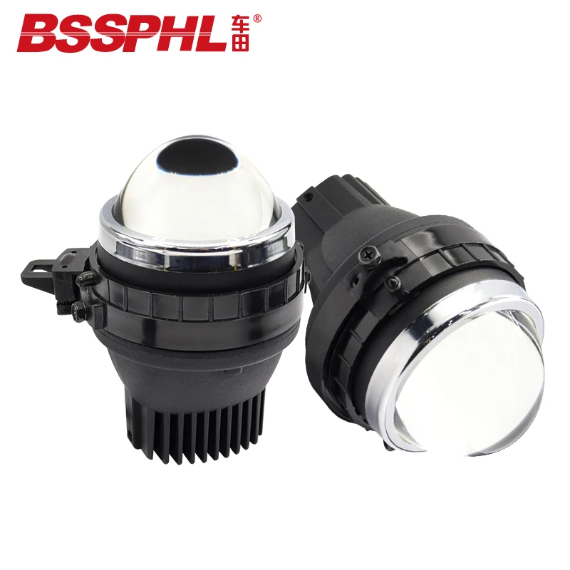 BSSPHL Car-styling Retrofit light HD 3.0 Bi-xenon LED fog lamp lens fit for Volkswagen Sagitar 06-14 Golf 6 Golf5  Golf5 PLUS