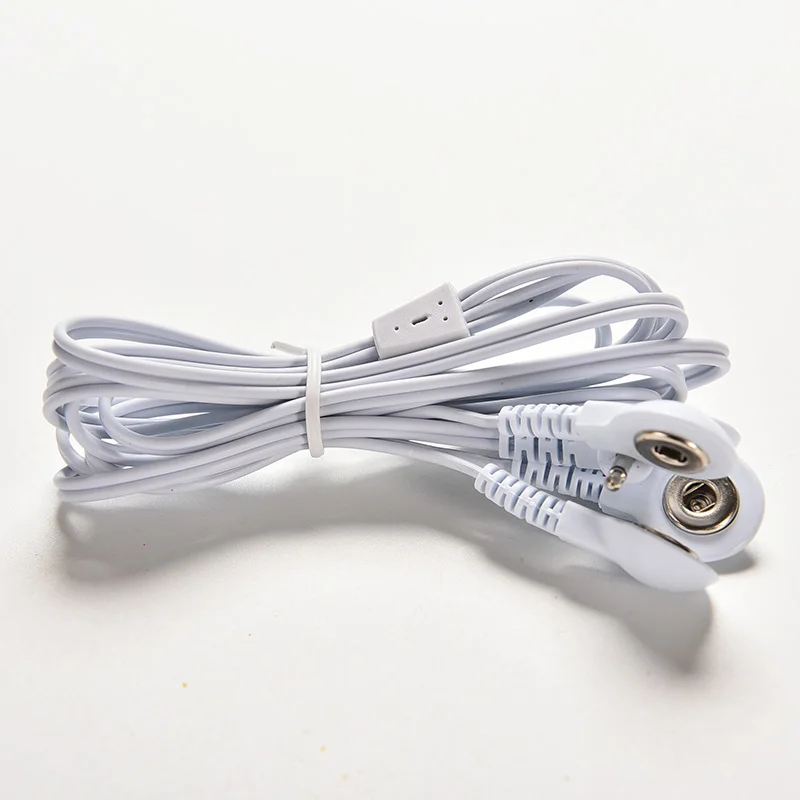 2020 New Electrode Lead Wires Connecting Cables For Digital TENS Therapy Machine Massager Electrode Wire Plug 2.5mm 4-way