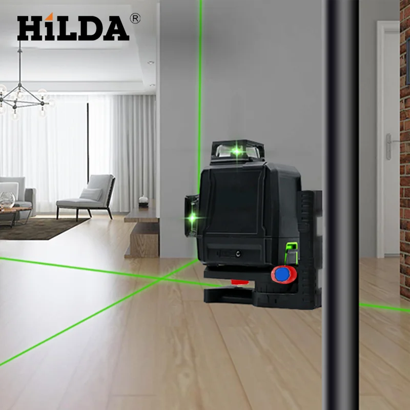 HILDA L-shape Magnetic Bracket Leveling Laser Level Adapter Magnet Multifunctional Wall Mount Bracket for All Level