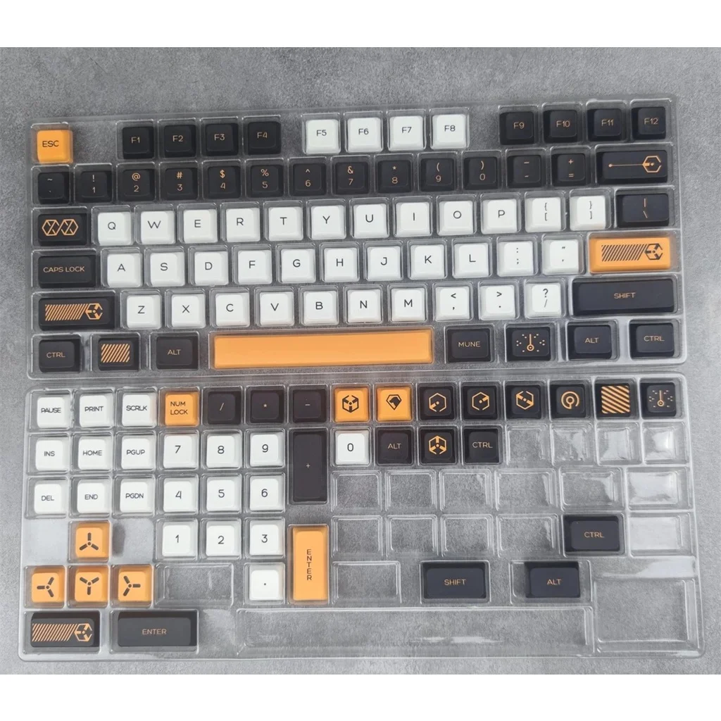 Keycap ، 123 مفتاح التسامي PBT XDA الظاهري الحرب keycap الكرز MX لوحة المفاتيح الميكانيكية keycap لعبة لوحة المفاتيح keycap