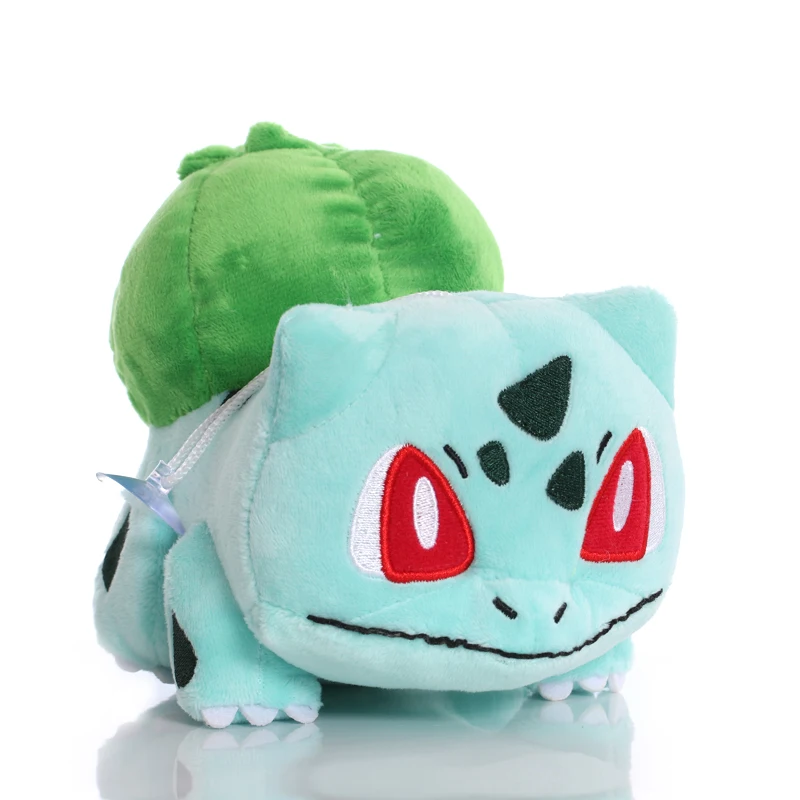 1Pcs 16Cm TAKARA TOMY Pokemon Bulbasaur Plush ของเล่นตุ๊กตา Bulbasaur Plush จี้ตุ๊กตาตุ๊กตาของเล่นของขวัญเด็กเด็ก