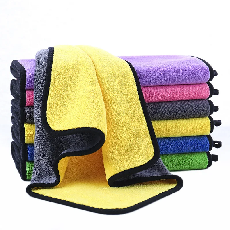 Coral fleece Car Wash Microfiber Towel Car Cleaning Drying Cloth Car Care Cloth Detailing Microfiber Towel Car Microfiber Cloth