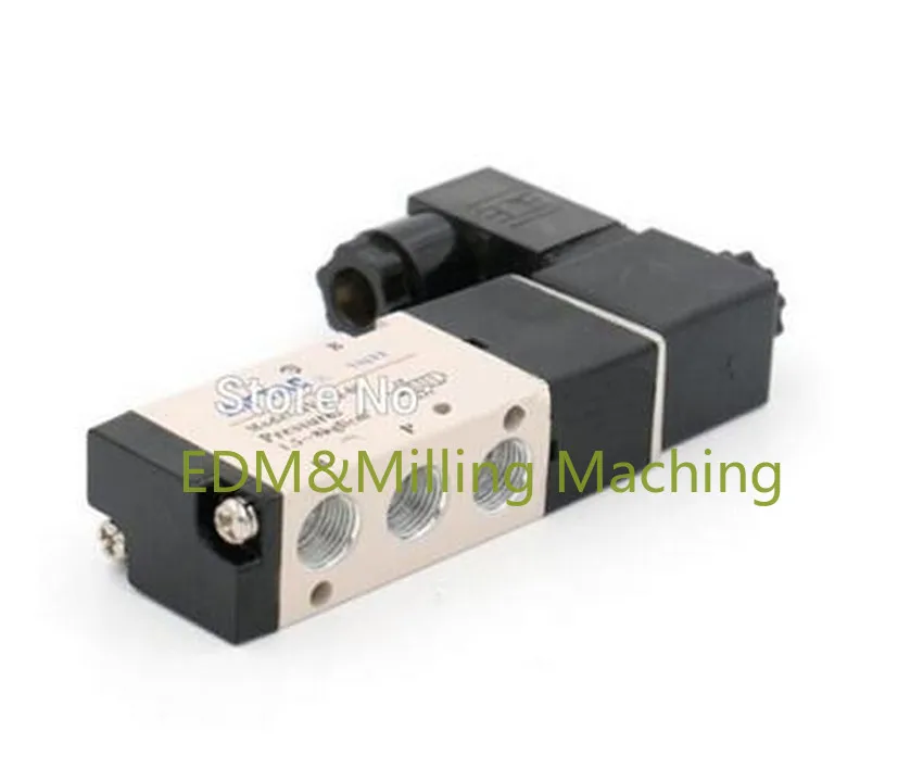 1 قطعة جودة عالية هوائي 5 طريقة 2 موقف 1/8 "AIRTAC الملف اللولبي صمام 4V110-06 DC24V دائم