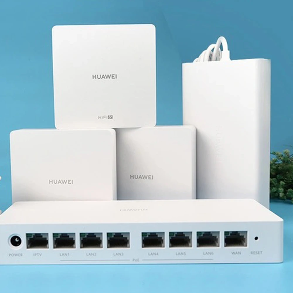 Huawei Router H6 HarmonyOS WIFI 6 + Smart Home Mesh WIFI Wireless Router Dual-Band Gigabit Broadband Networking System router
