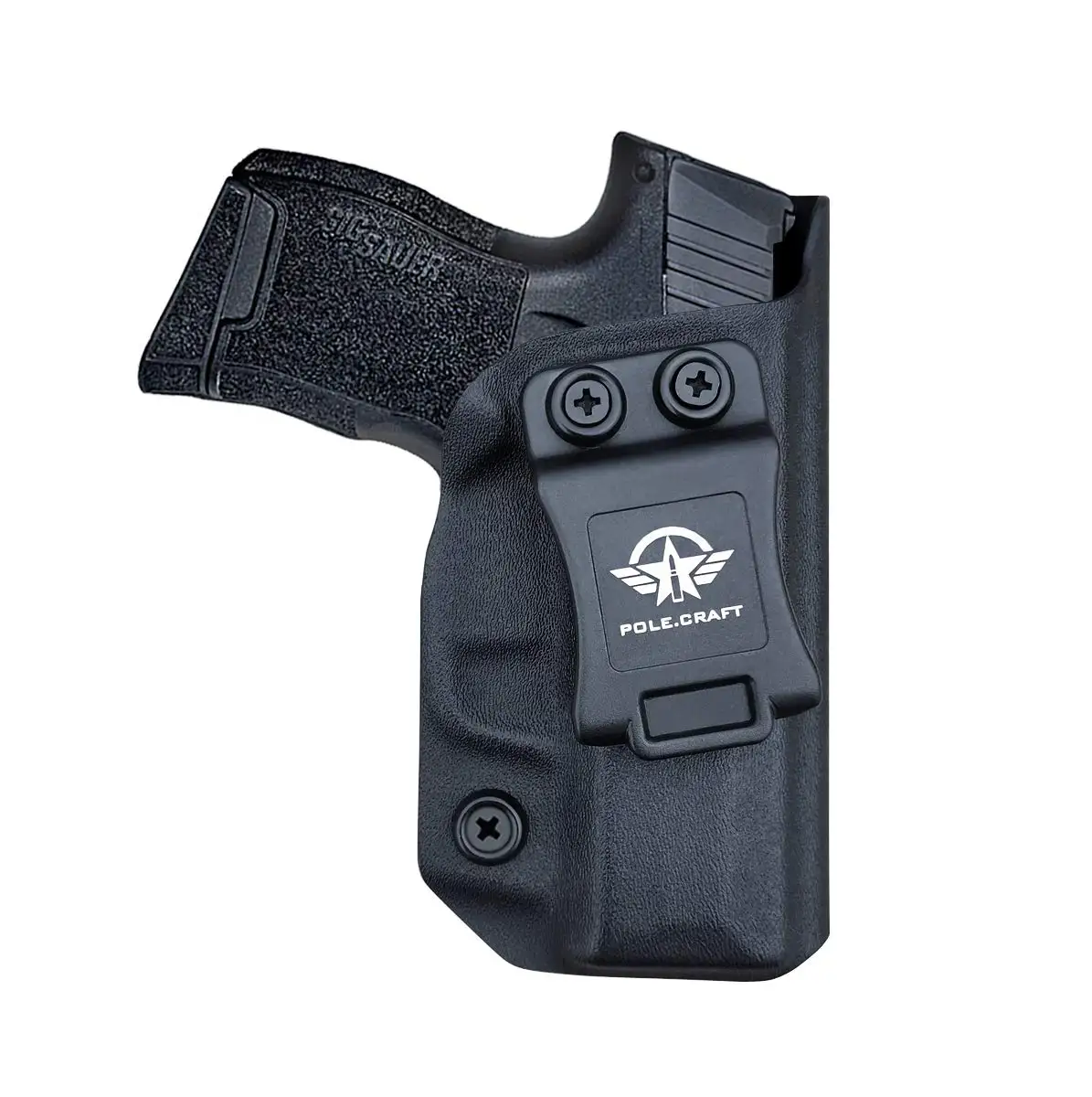 POLE.CRAFT Sig P365 Holsters IWB Kydex Holster Custom Fit: Sig Sauer P365 / P365 SAS Pistol - Inside Waistband Concealed Carry