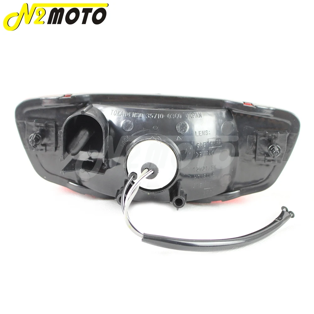 Red Lens 12V/35W Filaments Taillight Rear Tail Brake Lamp For Suzuki LTF250 LTZ250 LTZ400 Kawasaki KFX400 KSF400 ATV QuadSport