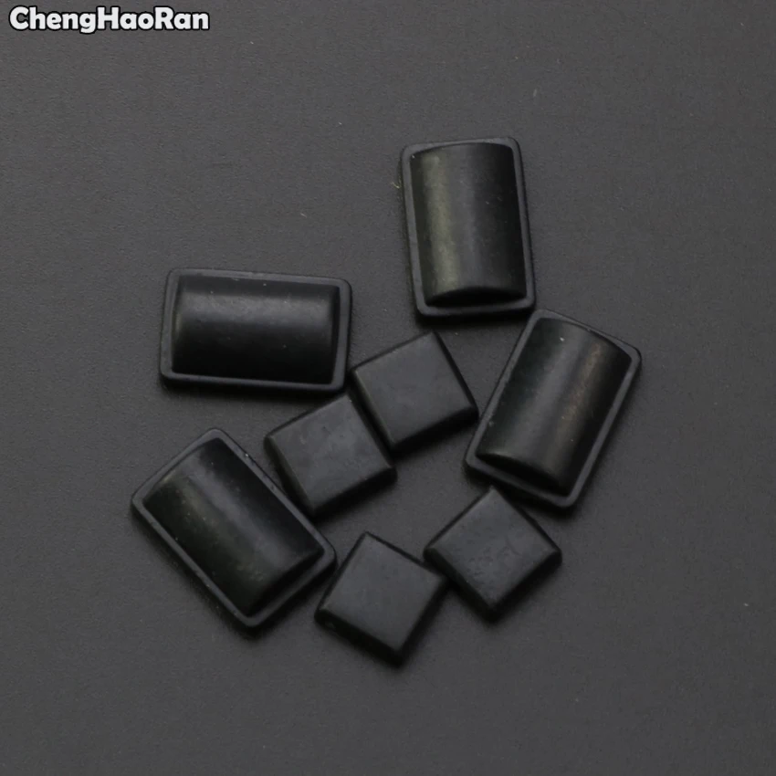 ChengHaoRan Cho WII Miếng Lót Cao Su Trắng Đen Ốp Vít Chân Cao Su Bao Bộ Điều Khiển WII