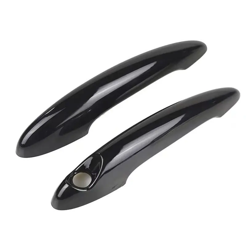 Glossy black door handle cover, ABS car exterior trims for MINI Cooper S R50 R52 R53 R55 R56 R57 R58 R59 R61, 2pcs/set/set