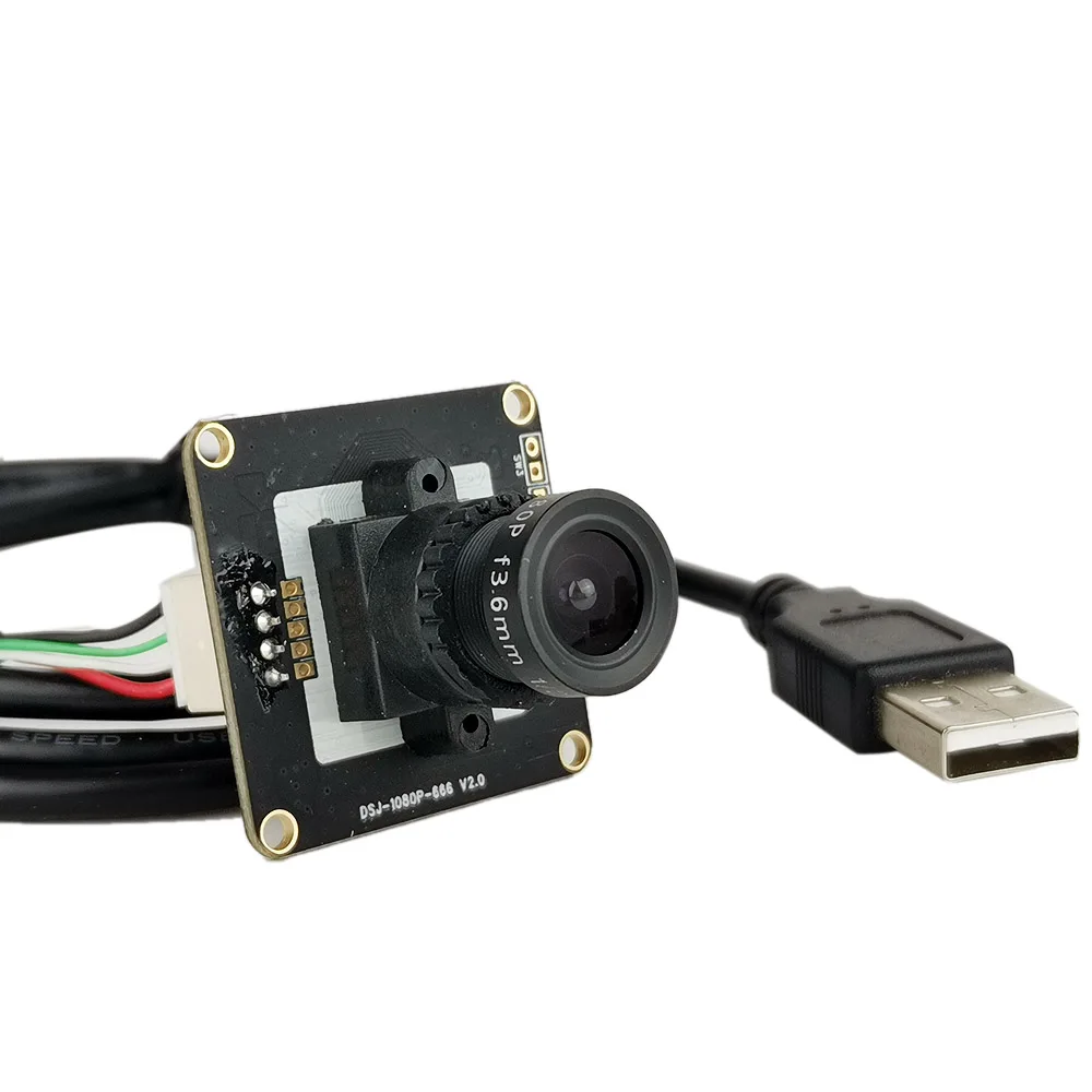 DIY HD 1080P USB Camera Module 2MP CMOS OV2710 High Speed Webcam 720P UVC Usb2.0 USB Cameras