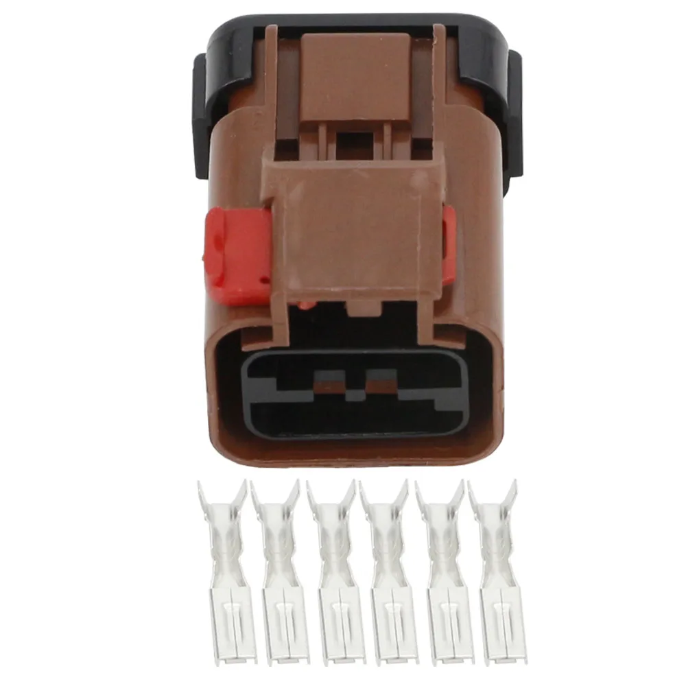 

6 Pin Female Plastic Automotive Connector Car Connector Plug with Terminal DJ7066-2.8-21