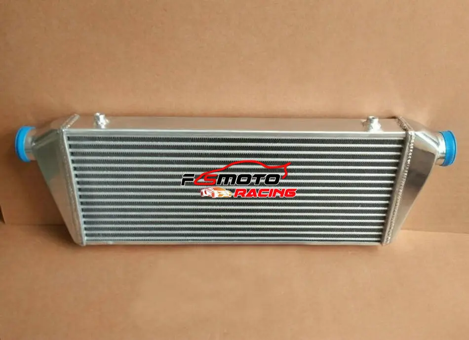 710x220x52mm Universal Front Mount Aluminum Turbo Intercooler 2.25