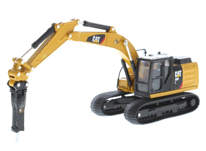 DM 1/64 Scale CAT 320F L Hydraulic Excavator with 5 Work Tools by DM Diecast Master #85636