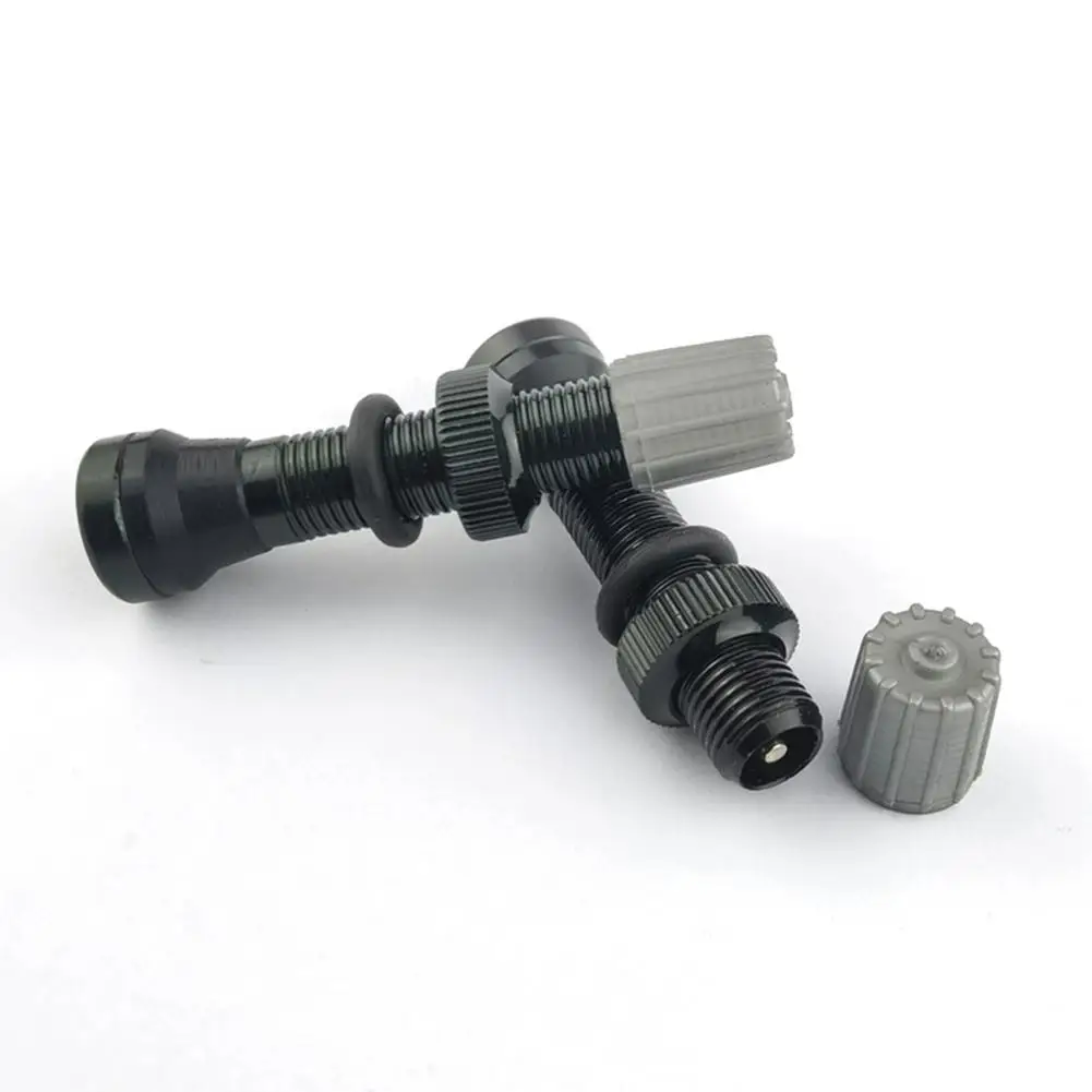 1pcs 40mm Mountain Bike Valve Aluminum Alloy Tubeless Valve Screw-on Tool Practical Bicycle Riding Repair Accessories