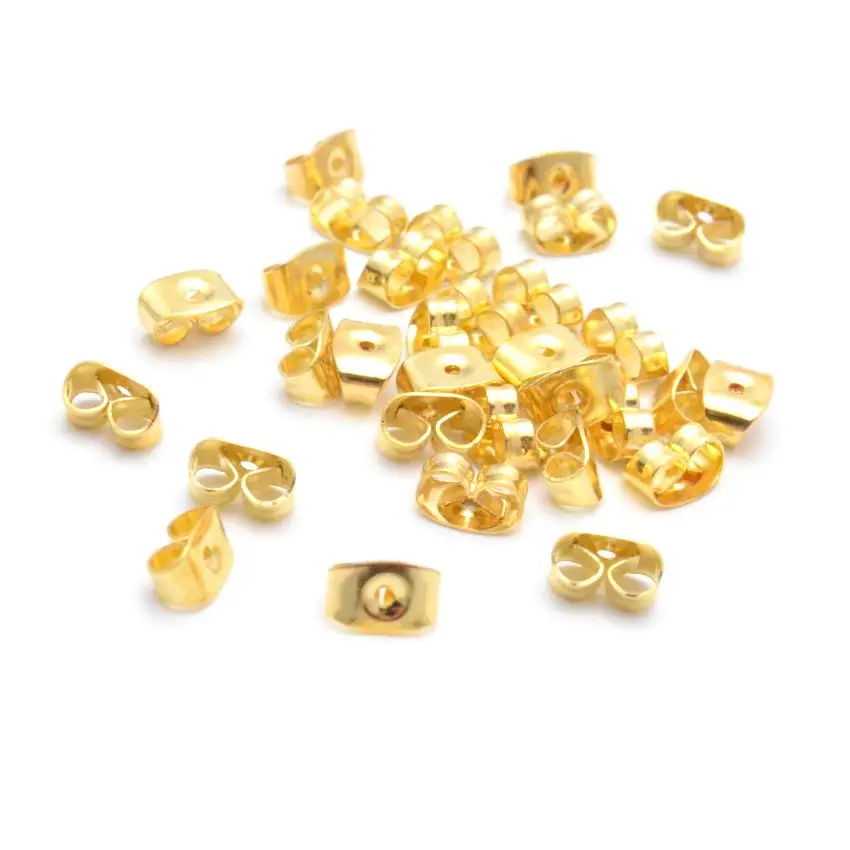 Ocena biżuterii Diy 6*4mm metalowy kolczyk tylna zaślepka DIY tworzenia biżuterii — zdjęcie 7