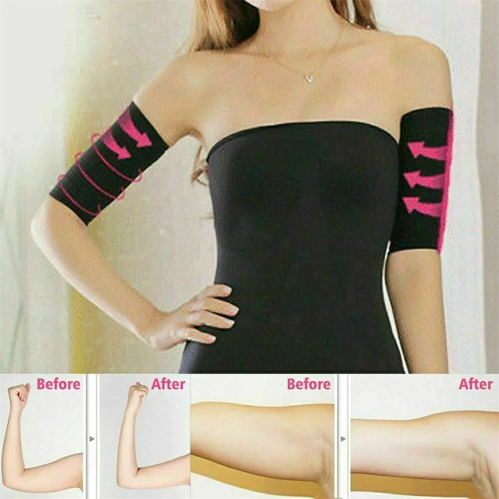 Women Slimming bandage Elastic Shaperwear Arm Shaping Sleeves Women Elastic Shaperwear Slimming