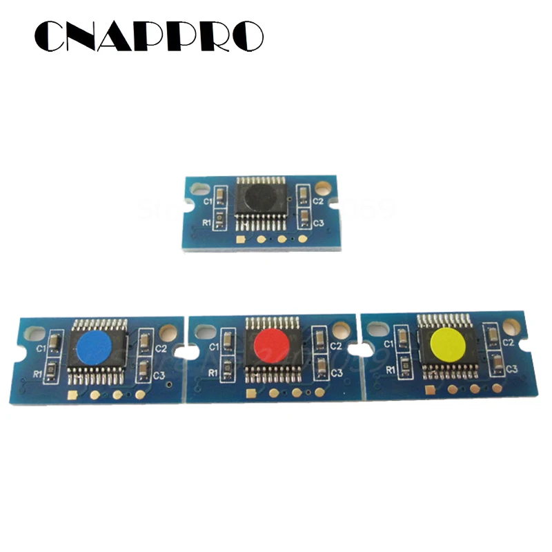 4x IU211 IU212 IU313 Imaging Unit Chip for Konica Minolta Bizhub C200 C210 C203 C253 C353 Drum Cartridge Replacement