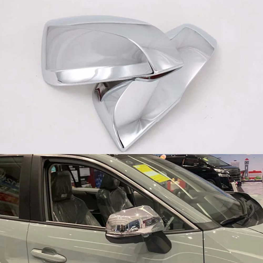

For Toyota Sienna 2022 Car Rearview Mirror Cover Trim ABS Stying Exterior Auto Moldings 2pcs