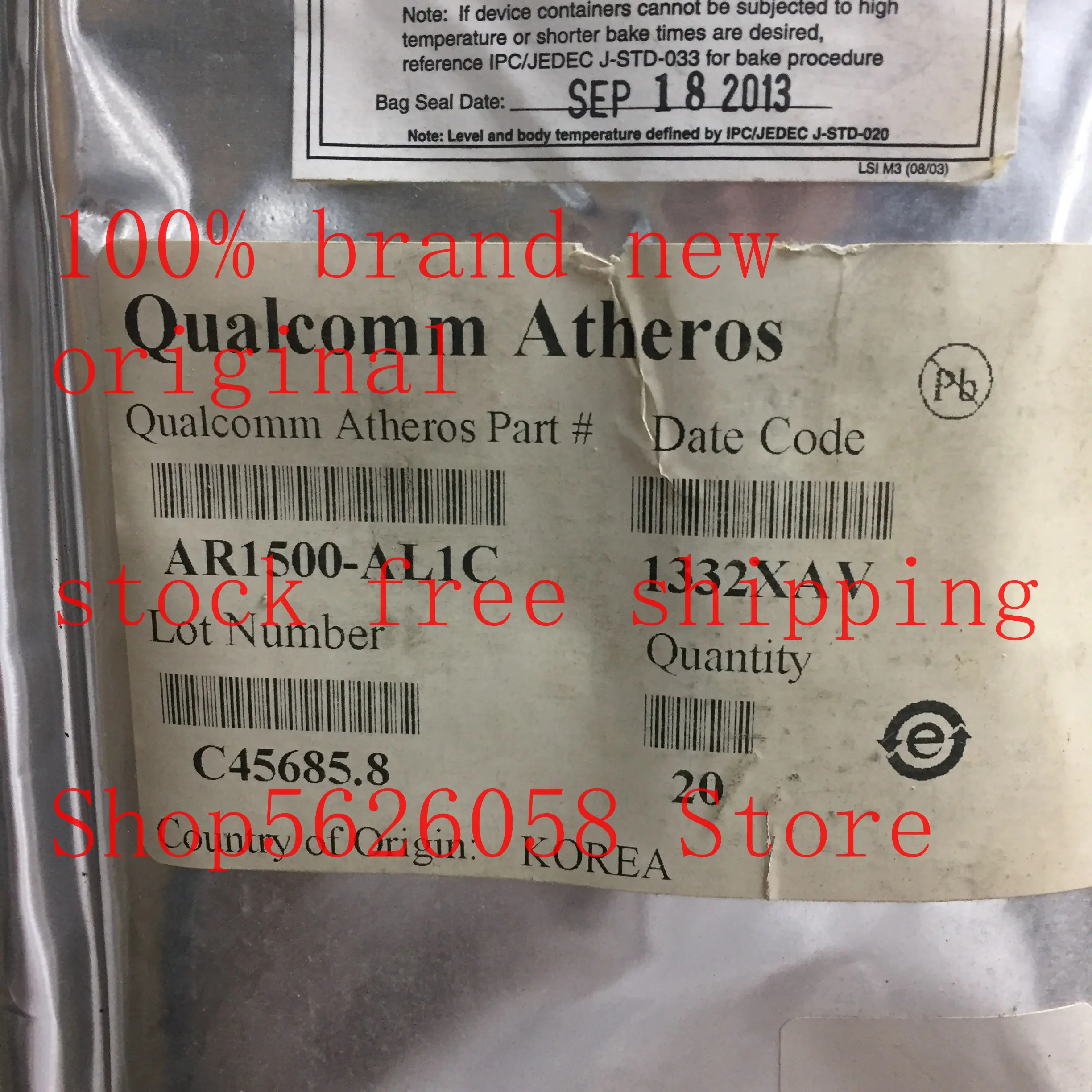 

AR1500-AL1C AR1500 QFN32 100% new original freeshipping 10PCS-200PCS/LOT STOCK