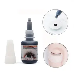 10ml 1 Second Fast Dry Eyelash Glue For Training Grafting Eye Lashes Low Odor Eyelashes Extension Glue Adhesive For Beginner