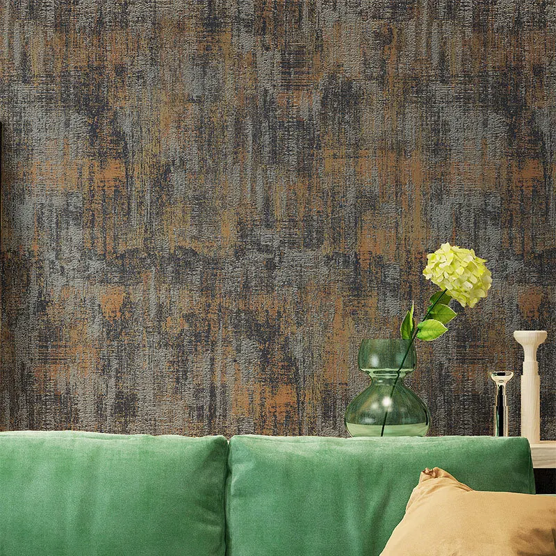 Papers Solid Color Wall Vintage Home Decor Classic Mottled Wallpaper Roll For Walls Vinyl Papel Contact Grey Wallpaper Roll