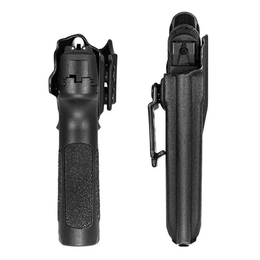 Inside Waistband Carbon Fiber Kydex Holster For Taurus TS9 9mm with Olight PL Mini 2 Valkyrie 600 Lumens Flashlight laser Case view 2