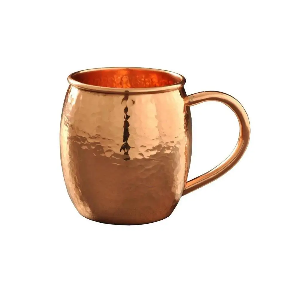 

Moscow Mule Copper Mugs -1 pcs- 100% HANDCRAFTED 100% Pure Solid Copper Mugs Copper Barrel Mug Moscow Mules MADE IN TURKEY