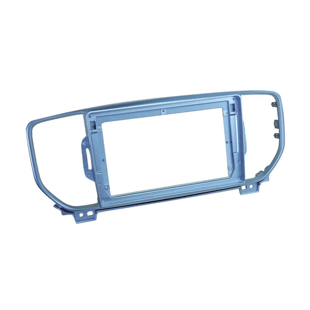 Byncg-Car DVD Fascia Kit Guarnição para KIA KX5 (Sportage R) 2016-2017, Double Din, encaixe de áudio, adaptador, quadro, 9 polegadas