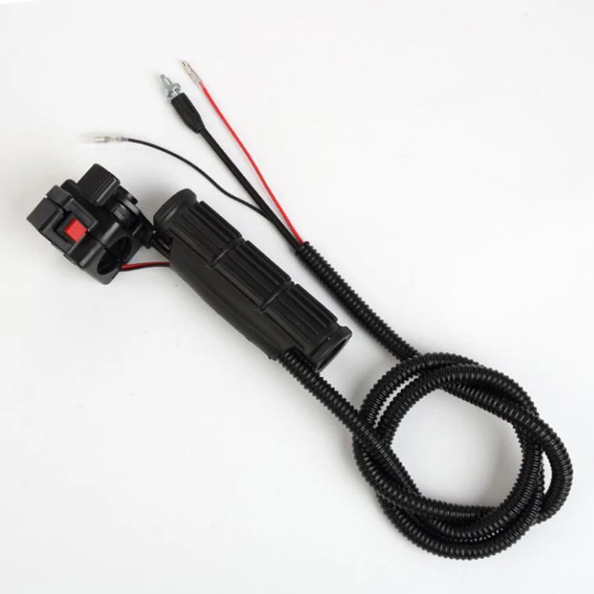 Lawn Mower Throttle Cable Universal Control Switch Lever Handle for Trimmer Brush Cutter Diaphragm Direct Throttle Switch