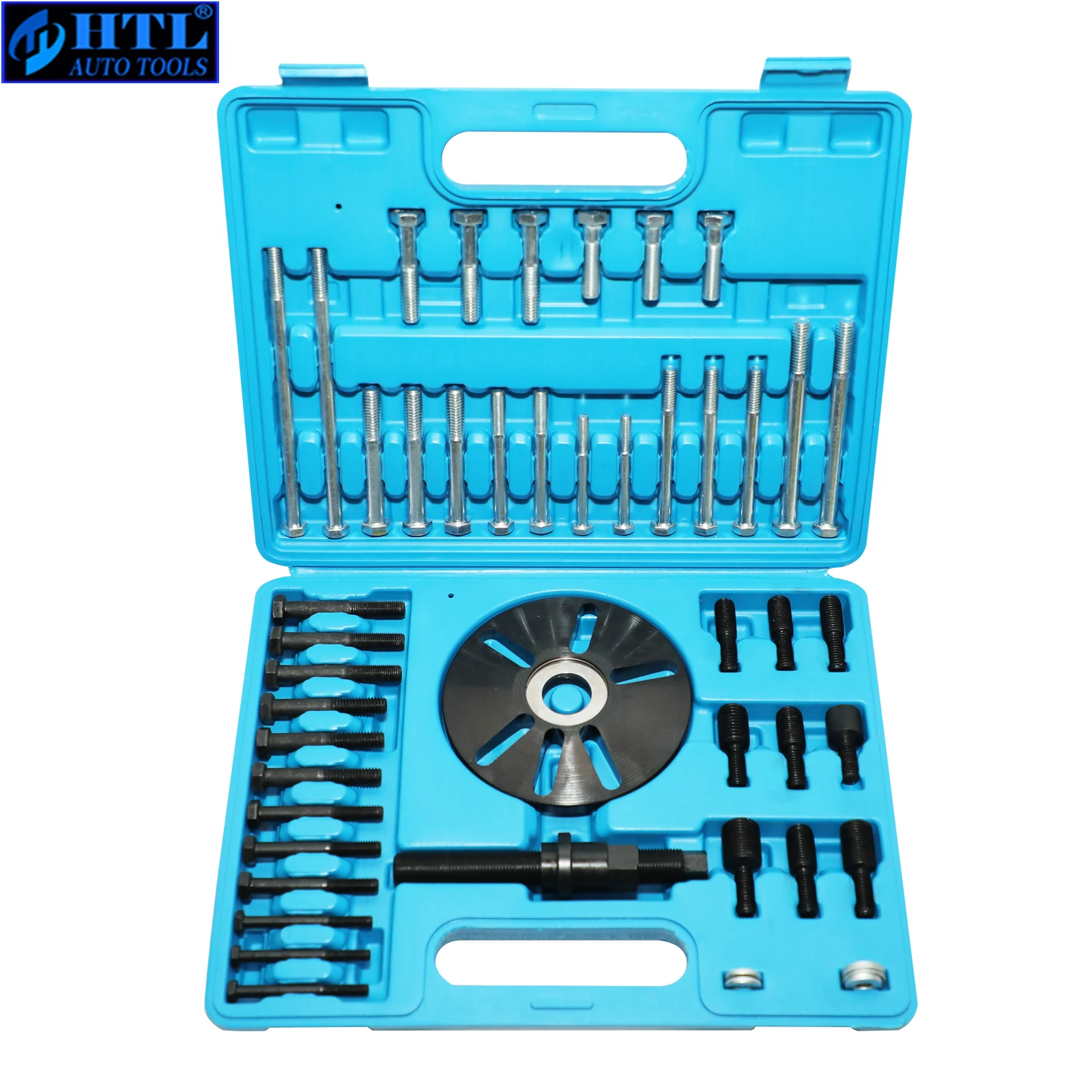 

Universal Harmonic Balancer Puller&Installer 49-Piece Tool Kit-Master Balancer&Pulley Removal/Installation Set