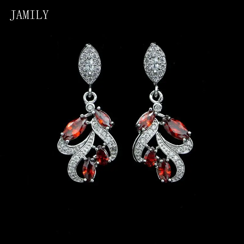 Jamily (925, серебряные, кубическим, цирконием) купить от 351,00 руб. Ювелирные украшения на 1rub.ru