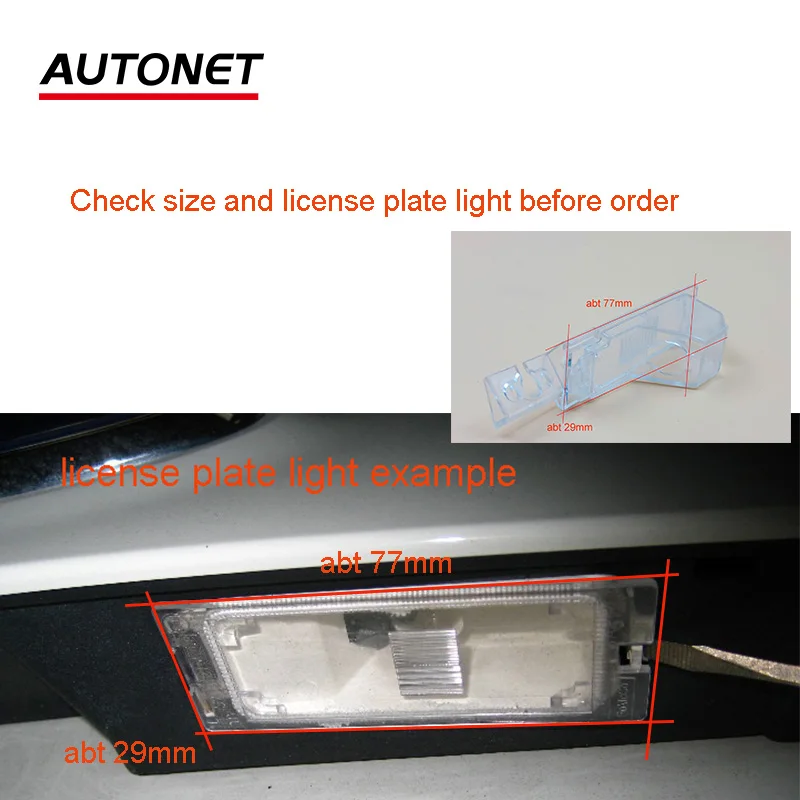 

Autonet Rear Camera bracket For Ford Edge U387 /Escape For Ford Explorer U251 2006~2010 camera housing mounts kit