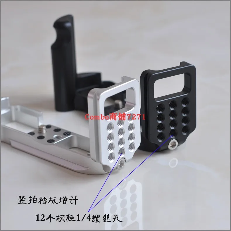 Vertical Quick Release L Plate/Bracket Holder Grip holder for Fuji X-A3 X-A5 X-A10  XA3 XA5 XA10 camera