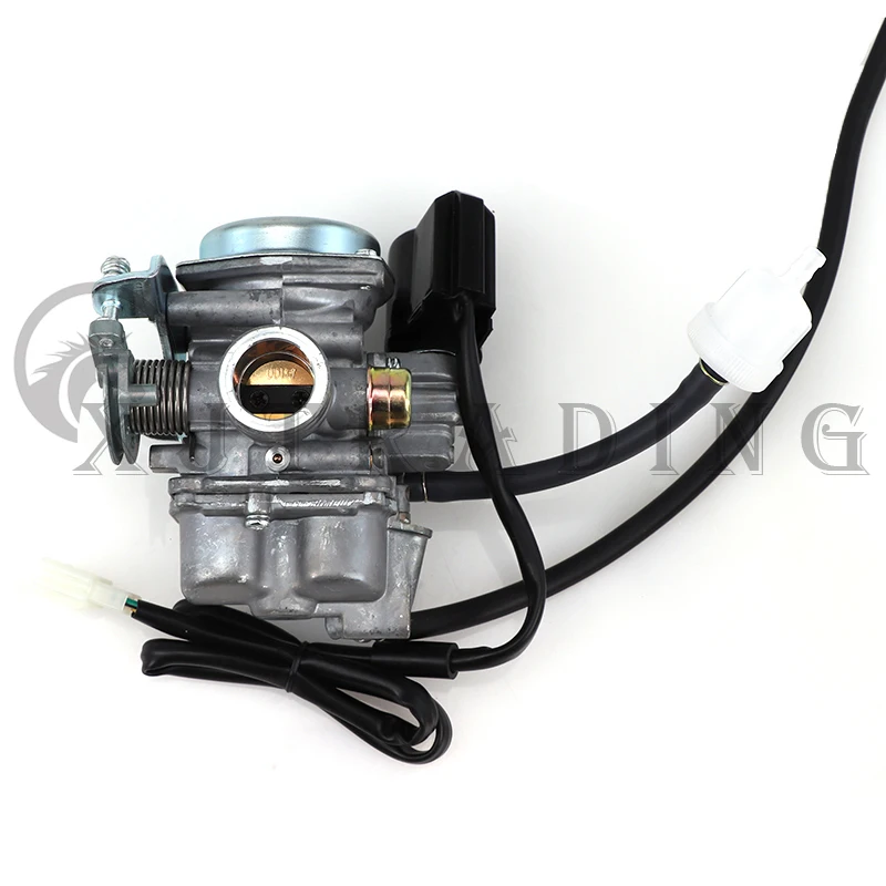 20mm Big Bore Carb CVK Motorcycle Carburetor for Chinese GY6 50cc 60cc 80cc 100cc 139QMB 139QMA Scooter Moped ATV Go-Kart