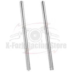 2xFront Stanchion Fork Inner Tubed For Yamaha FZR250 2KR 1987-1988 2KR-23110-00-00 35X635mm Shock Pipe Inner Fork Leg Suspension