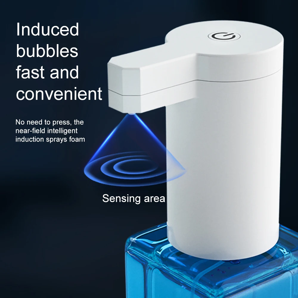 Automatic Foam Soap Dispensers Bathroom Smart Waterproof High Quality Washing Hand Soap Dispenser Home Clean Tools USB Charging