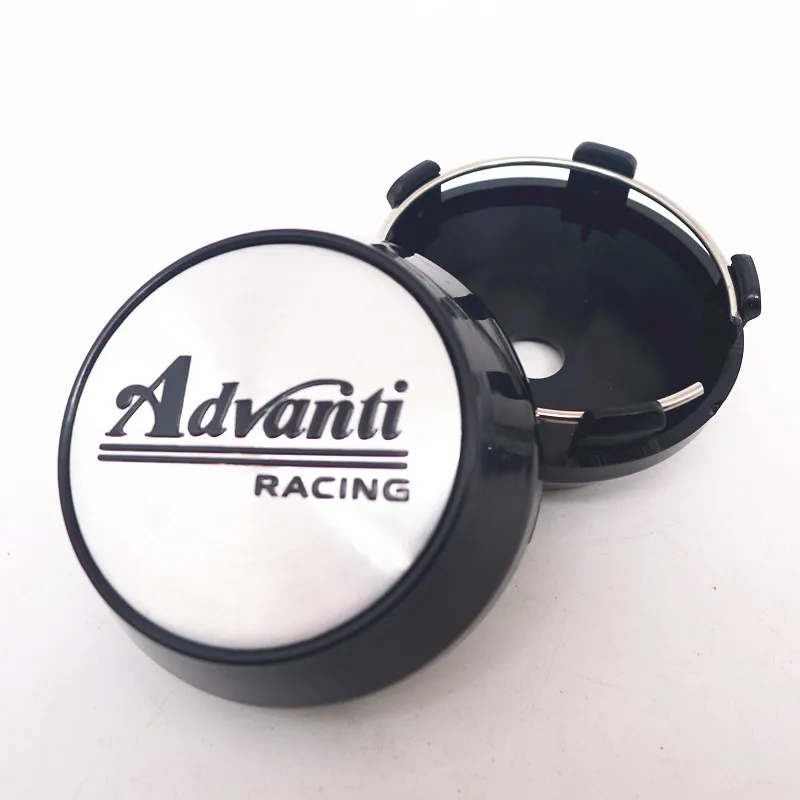 4pcs For 60mm 56mm Advanti Racing Car Wheel Hub Rim Center Cap Cover 45mm Badge Emblem Sticker