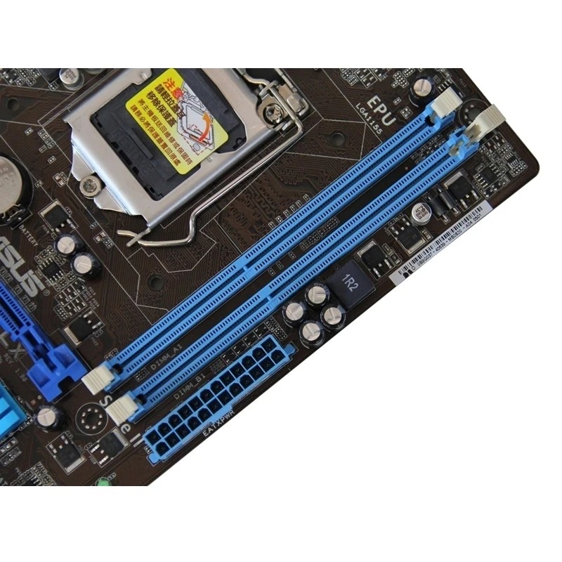 LGA 1155 ASUS P8H61-M LX3 PLUS R2.0 ASUS P8H61 M LXเมนบอร์ดUATX DDR3 DVI VGA USB2.0 16GBเดสก์ท็อปMainboardใช้