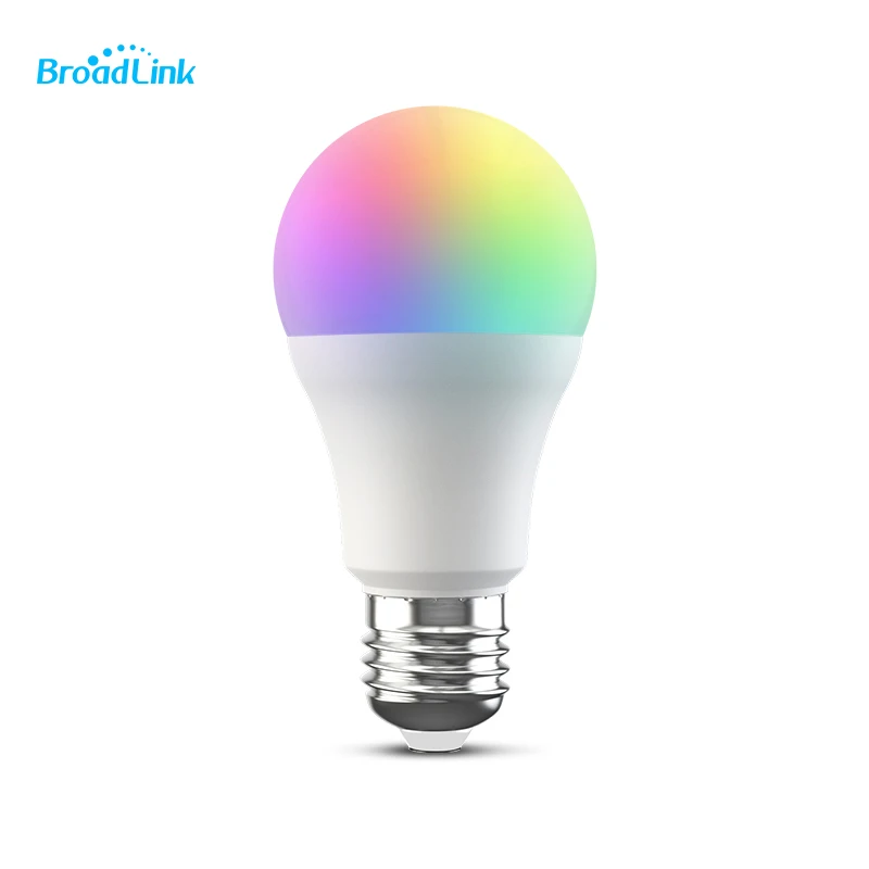 4-Pack BroadLink LB27R1 E27 E26 RGB Smart Bulb works with Alexa and Google Home