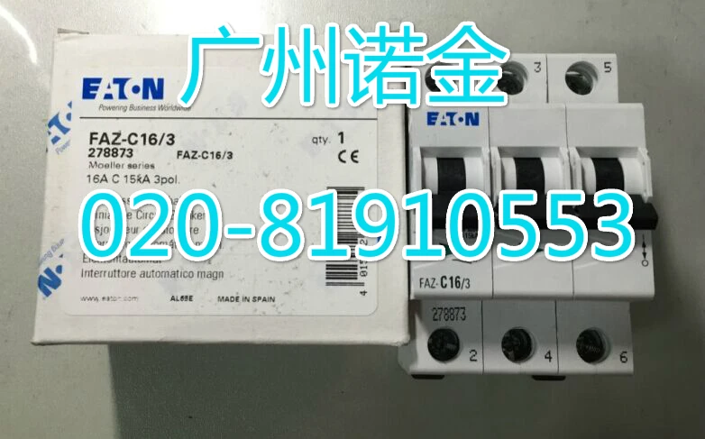 

EATON FAZ-C16/3 100% new and original