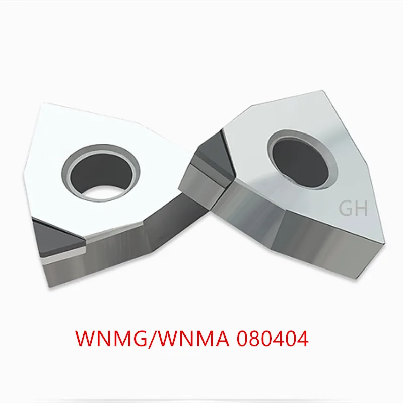 Wnmg080404 Diamond tool lathe insert cnc cutter WNMA080408 carbide indexable turning boring blade for Cutting aluminum brass